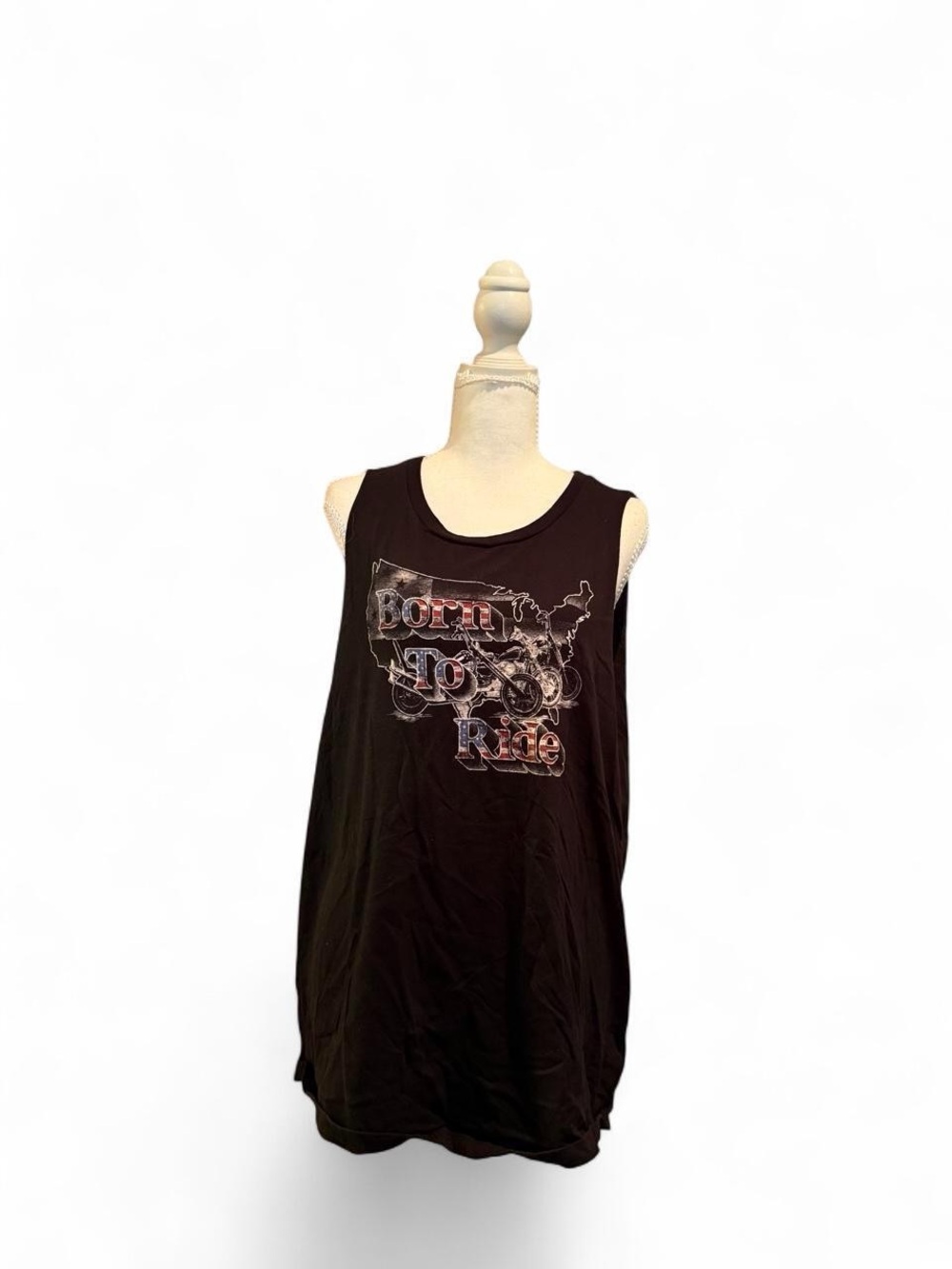 Born to Ride Black Torrid Tank
